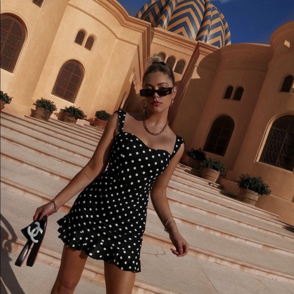 Privacy Please Lily Polka Dot Dress